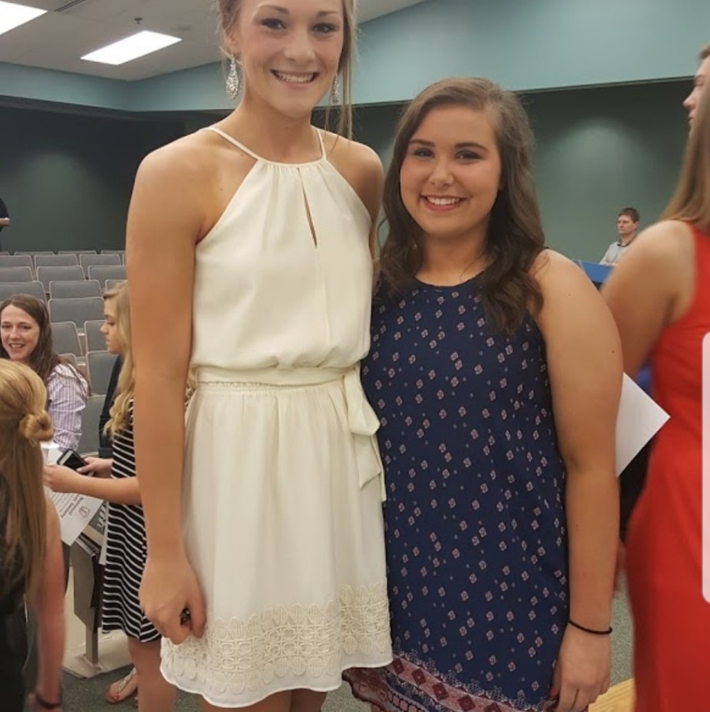 Cream dress